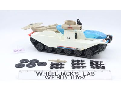 Avalanche Snow Tank 100% Complete G.I. Joe 1990 Vintage Vehicle Hasbro