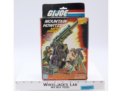 Mountain Howitzer Battle Station 100% Complete W/Box GI Joe 1984 Hasbro Vehicle
