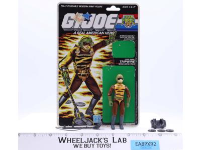 Tripwire Tiger Force V3 100% Complete W/ Cardback GI Joe 1988 Vintage Hasbro