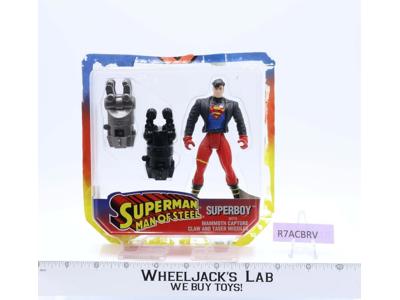 Superboy Superman Man of Steel W/Bubble 100% Complete 1995 Kenner Action Figure