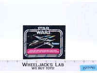 X-Wing Pink Banner 20-Figure Mini Toy Catalog ORIGINAL Star Wars 1978 Kenner