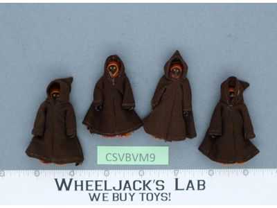 Lot of 4 Jawas Star Wars 1977 Kenner Vintage Action Figures