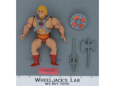 He-Man 100% Complete He-Man Masters of the Universe MOTU 1982 Mattel Vintage