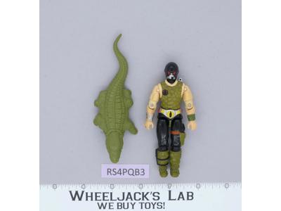 Croc Master V1 G.I. Joe 1987 Hasbro Vintage Action Figure