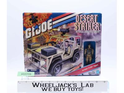 Desert Striker W/ Flint GI Joe 2001 Hasbro NEW MISB SEALED