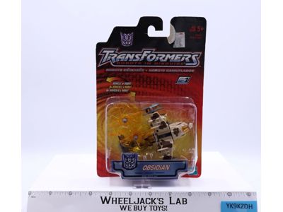 Obsidian Transformers Robots in Disguise 2002 Hasbro Action Figure NEW SEALED