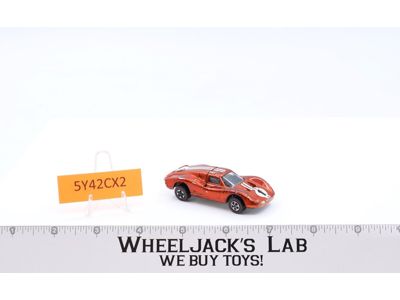 Ford Mark IV Orange 1969 Redline Hot Wheels Mattel Vintage Redline RL
