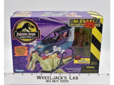 Air SABRE Dieter Stark Jurassic Park Chaos Effect 1997 Kenner NEW MOSC SEALED