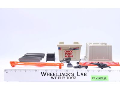 Check Point Alpha Battle Station 100% Complete G.I. Joe 1985 Hasbro Vintage