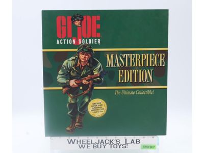 Action Soldier GI Joe Masterpiece Edition 1 1996 Kenner Action Figure NEW SEALED