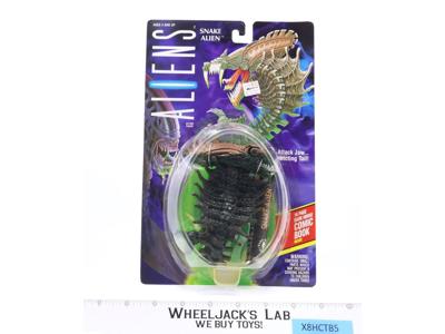 Snake Alien W/ Comic Aliens 1992 Kenner Action Figure NEW MOSC SEALED