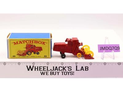 Claas Combine Harvester 65 Lesney Matchbox Series 1960's Made In England