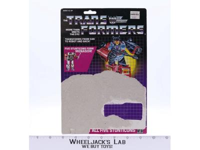Dead End Cardback 1986 Vintage Hasbro G1 Transformers Action Figure