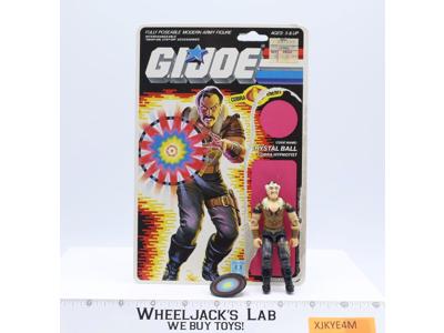 Crystal Ball V1 Complete 34 Cardback 1987 G.I. Joe Hasbro Vintage Action Figure