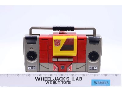 Blaster Vintage Hasbro 1985 G1 Transformers DECK GLUED SHUT