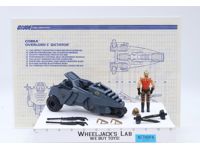 Dictator W/Overlord 100% Complete GI Joe 1990 Hasbro Action Figure Vehicle