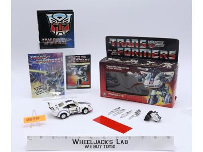 Jazz W/BOX 100% Complete Boxed 1985 Vintage Hasbro G1 Transformers Action Figure