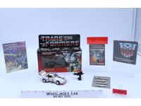 Jazz W/BOX 100% Complete Boxed 1985 Vintage Hasbro G1 Transformers Action Figure