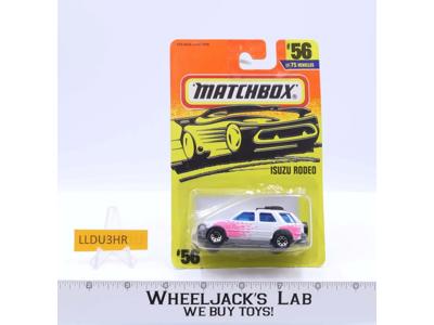 Isuzu Rodeo #56 WHITE Superfast Matchbox 1996 MOSC
