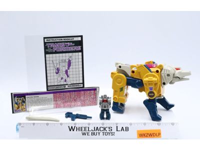 Weirdwolf 100% Complete Vintage 1987 G1 Transformers Hasbro Action Figure