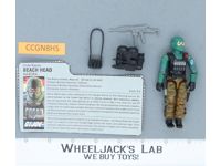 Beach Head V1 100% Complete G.I. Joe 1986 Hasbro Vintage Action Figure