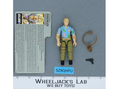 Chuckles V1 100% Complete G.I. Joe 1987 Hasbro Vintage Action Figure