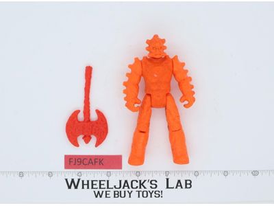 Magma Man Crystar The Saga of Crystar W/Axe 1982 Remco 4" Action Figure