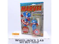 Captain America Shield Launcher Marvel Super Heroes MOSC 1990 Toybiz
