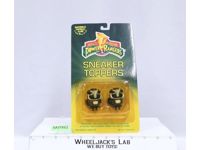 BLACK Ranger Sneaker Toppers Mighty Morphin Power Rangers 1994 Vintage MOSC