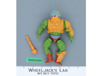 Man-At-Arms RED DOT VARIANT Complete He-Man Masters Of The Universe 1982 Mattel