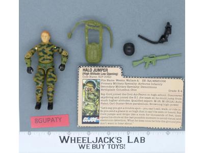 Rip Cord V1 100% Complete G.I. Joe 1984 Hasbro Vintage Action Figure