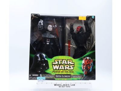 Darth Vader & Darth Maul Star Wars Sith Lords Hasbro Action Figure NEW SEALED