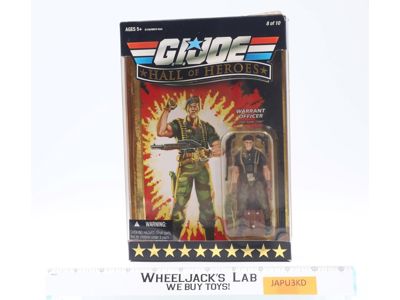 Flint Warrant Officer 8 of 10 GI Joe Hall of Heroes 2008 Hasbro NEW SEALED