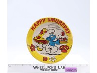 Pack of 8 Smurf Party Paper Plates Happy Smurfday Vintage NEW SEALED Unique