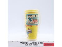Pack of 8 Smurf Party Cups 7 Fl. Oz. Vintage NEW SEALED Unique
