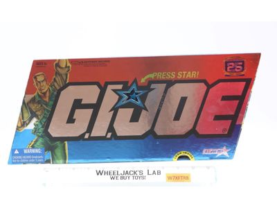 GI Joe Figure Set GI Joe 25th Anniversary 2007 Hasbro NEW MISB SEALED