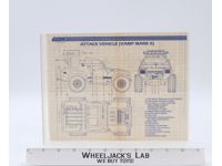 Attack Vehicle (Vamp Mark II) 1984 ORIGINAL Instructions / Blueprints G.I. Joe