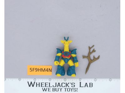 #18 Rubberneck Giraffe Battle Beasts 100% Complete Action Figure Vintage 1986
