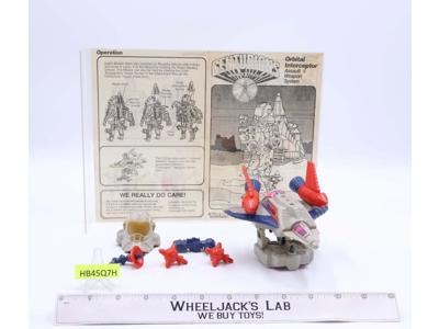 Orbital Interceptor 100% Complete Centurions 1986 Kenner Vintage Action Figure
