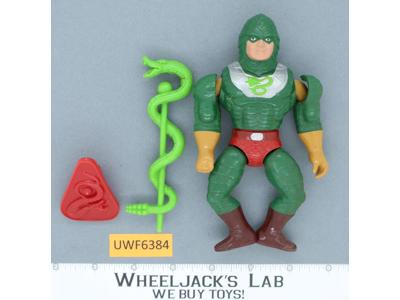 King Hiss 100% Complete He-Man Masters of the Universe MOTU 1985 Mattel Vintage