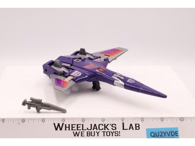 Cyclonus PURPLE EARS 100% Complete 1986 Vintage Hasbro G1 Transformers