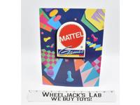 MATTEL Games 1992 Toy Fair Employee Dealer Catalog Board and Strategy Games
