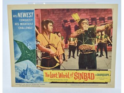 The Lost World of Sinbad 1965 Fantasy/Adventure Movie Lobby Card Poster 11x14