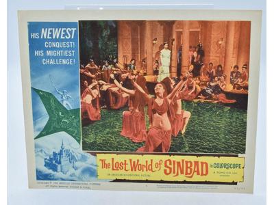 The Lost World of Sinbad 1965 Fantasy/Adventure Movie Lobby Card Poster 11x14