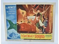 The Lost World of Sinbad 1965 Fantasy/Adventure Movie Lobby Card Poster 11x14