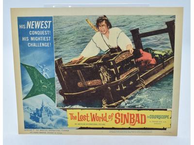 The Lost World of Sinbad 1965 Fantasy/Adventure Movie Lobby Card Poster 11x14