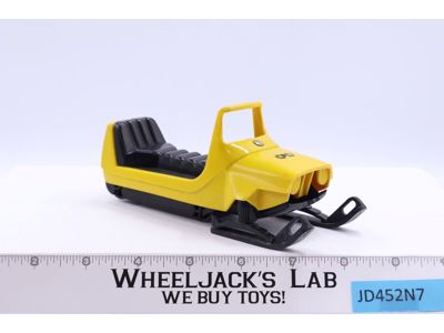 #1081 Plastic Yellow Snowmobile 1960-70s Tonka Vintage Action Figure Vehicle