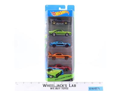 Muscle Mania Workshop 5 Pack Hot Wheels 2013 Mattel NEW SEALED