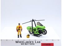 Condor w/ Brad Turner 100% Complete M.A.S.K.1986 Kenner Vintage Vehicle