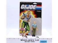 Chuckles V1 100% Complete W/ Cardback GI Joe 1987 Hasbro Vintage Action Figure
